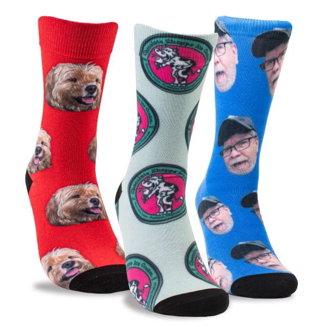 3 Custom Print Sock Designs