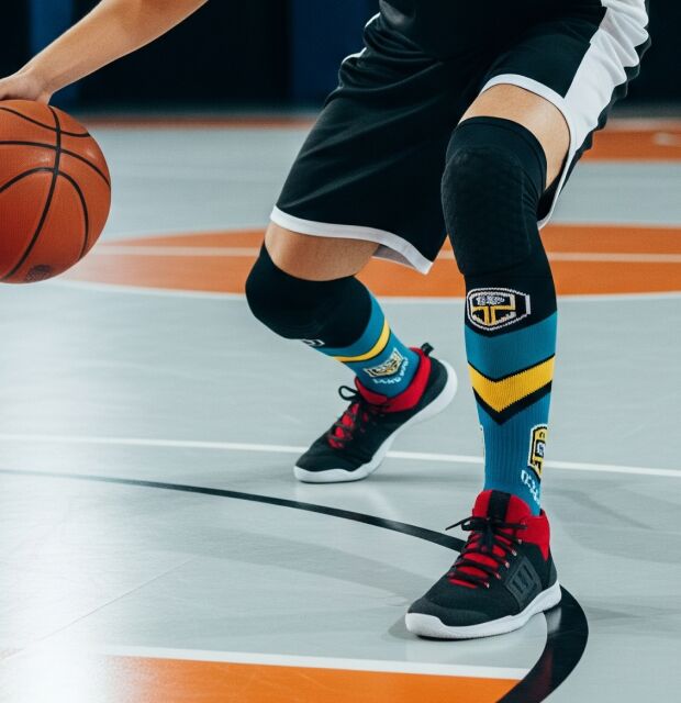 Custom Basketball Knee-High